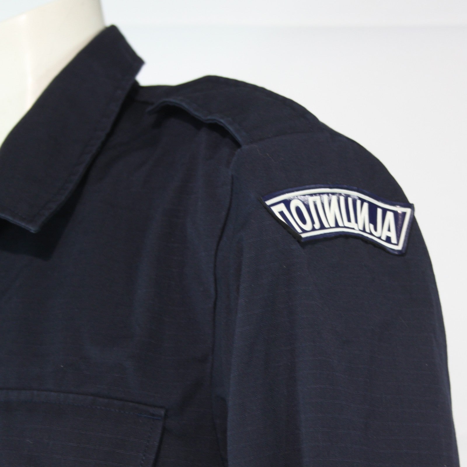 Serbian Shirt Navy Blue Genuine Surplus (4210)