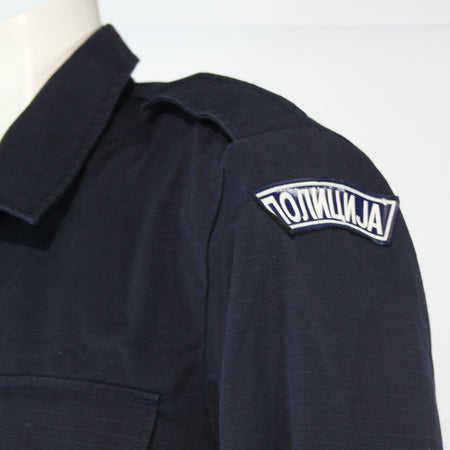 Serbian Shirt Navy Blue Genuine Surplus (4210)