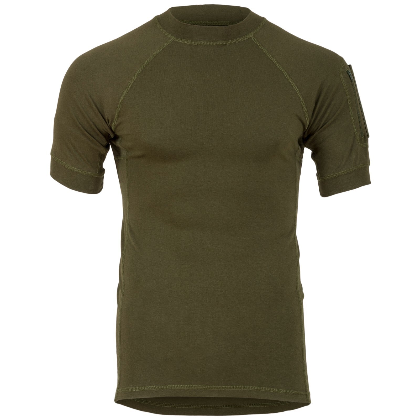 Highlander Combat T-Shirt Sleeve Pocket Military Cotton Mix Stretch