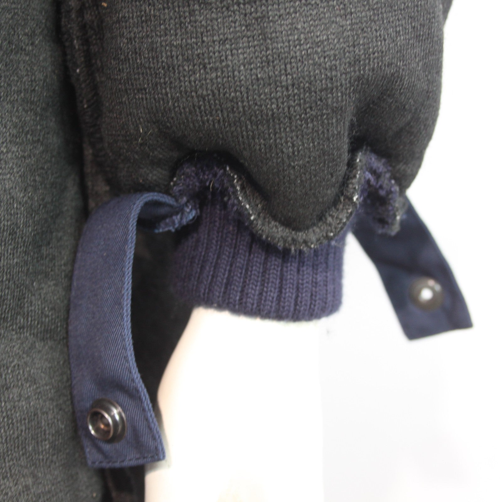 Genuine Surplus Dutch Army Parka Liner Thermal Faux Fur Navy 40-42" (3726)