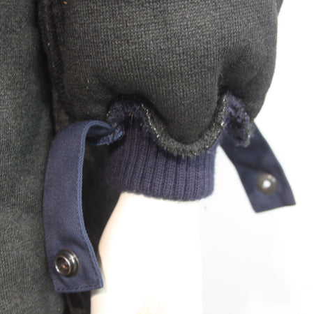 Genuine Surplus Dutch Army Parka Liner Thermal Faux Fur Navy 40-42" (3726)