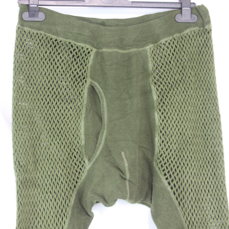 1980s Vintage Military String Long Johns Genuine Surplus British Army 38" (3833)