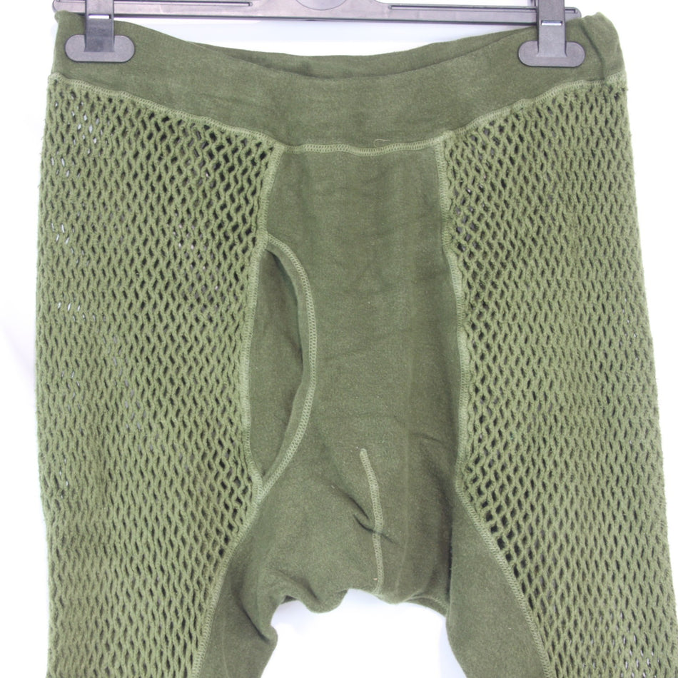 1980s Vintage Military String Long Johns Genuine Surplus British Army 38" (3833)