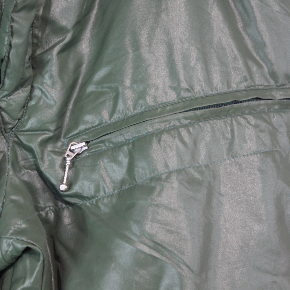 Down FIlled Thermal Trousers Padded Winter French Army Repaired 40-42" W (3888B)
