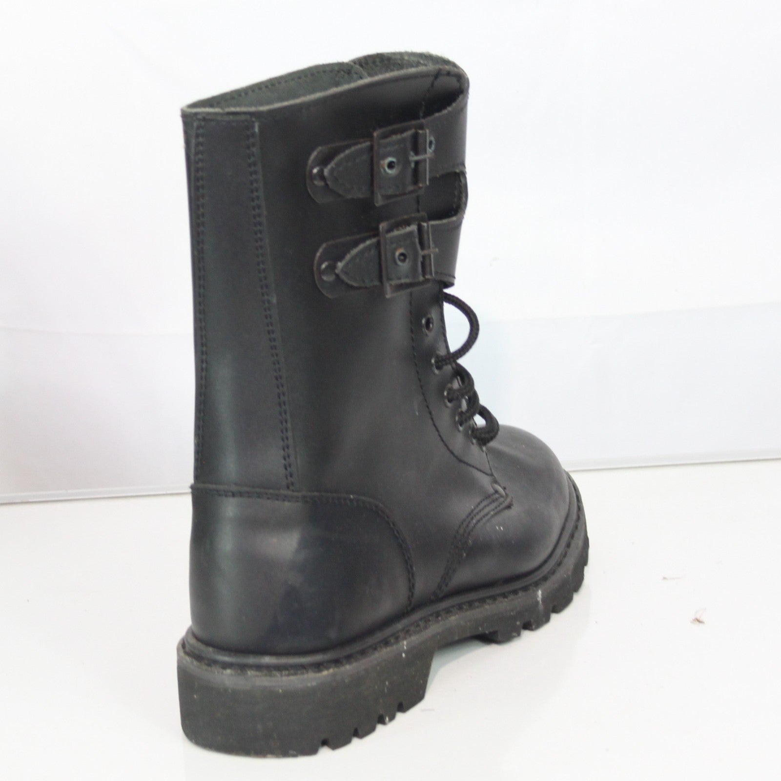 French Army Style Boots Ranger Boots Black Leather Supergrade EU 40 UK 6.5(3480)