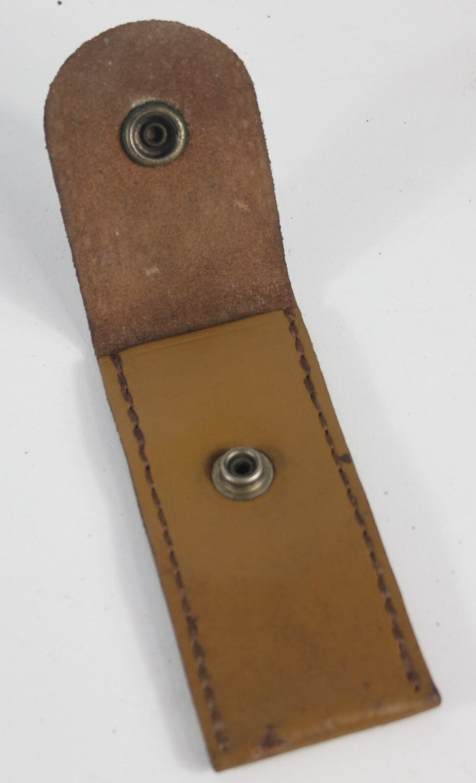 Genuine Surplus Army Mini Leather Pouch Strong Brown 11x5cm