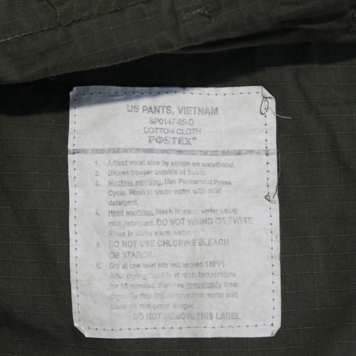 Fostex Military Style Stonewashed Combat trousers Olive 3XL 48-50"  (4042)