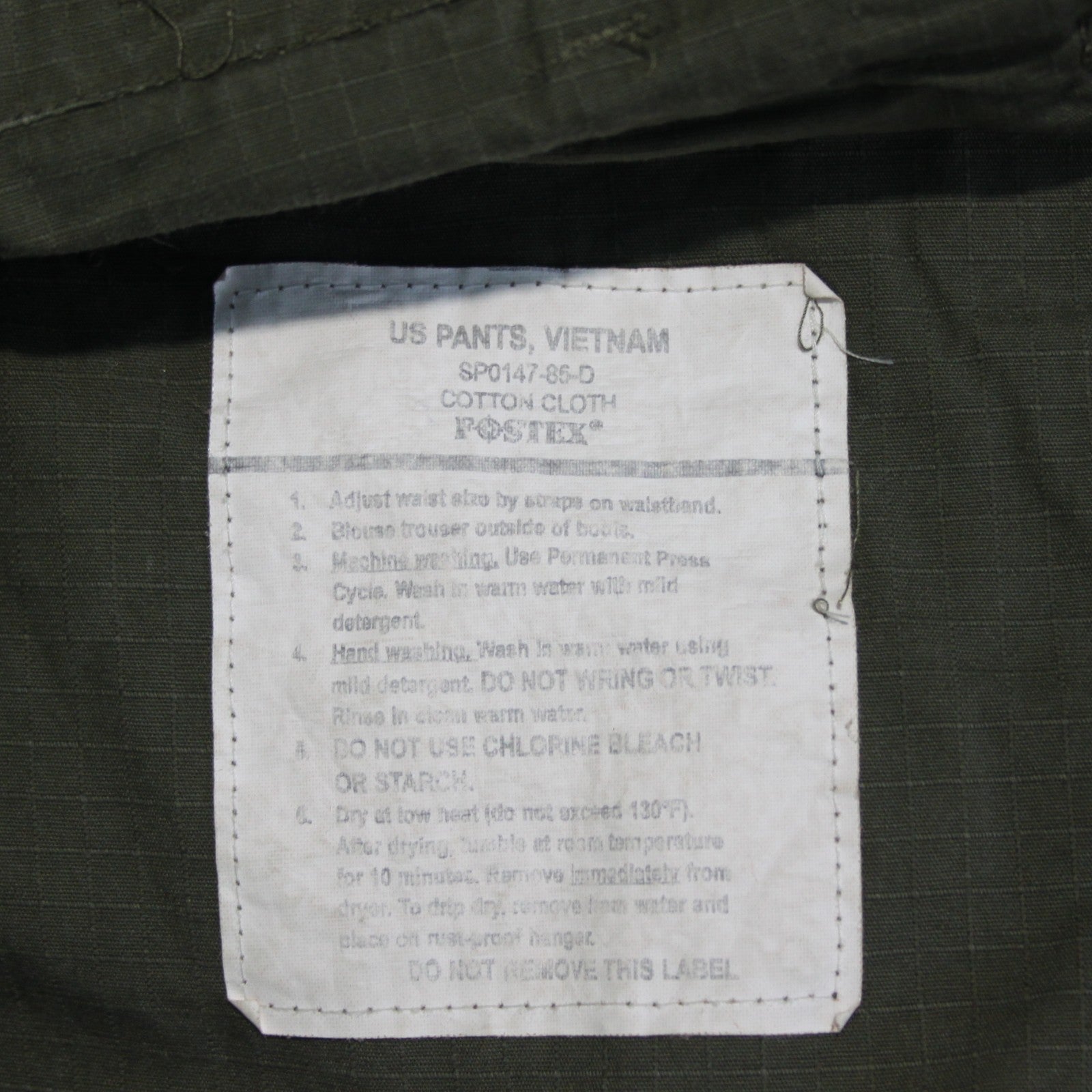 Fostex Military Style Stonewashed Combat trousers Olive 3XL 48-50"  (4042)