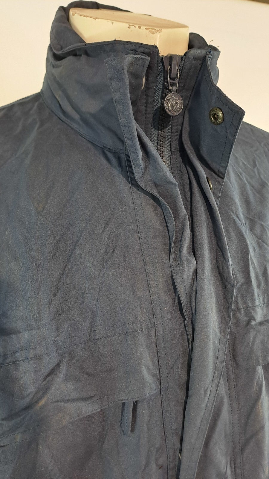 Genuine Surplus British Home Office Jacket Navy Blue 44" Chest (2791)