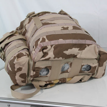 NEW Genuine Surplus Czech Army Desert Rucksack Daysack Camo Holes in Base (3371)