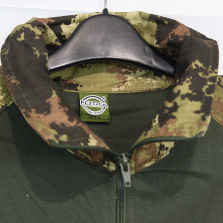 PETZ Co Italian Army Style UBAC Shirt Top Long Sleeve Vege Camo Digital (3315)