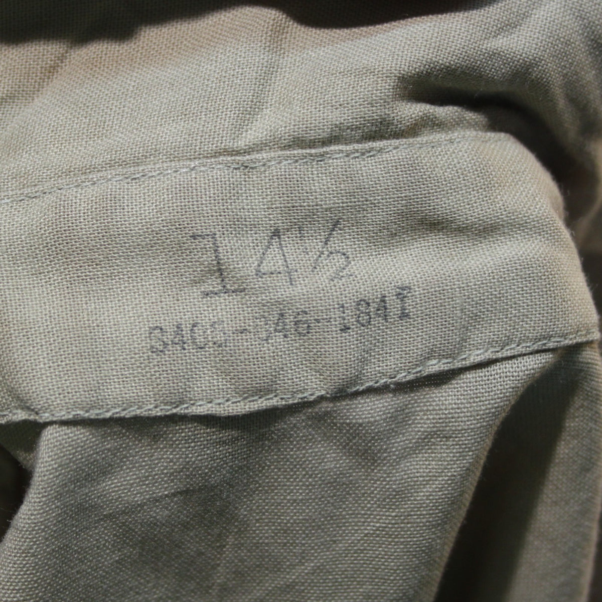 Genuine Surplus US Airforce Vintage USAF Short Sleeve Shirt Badged 14.5" (3424)