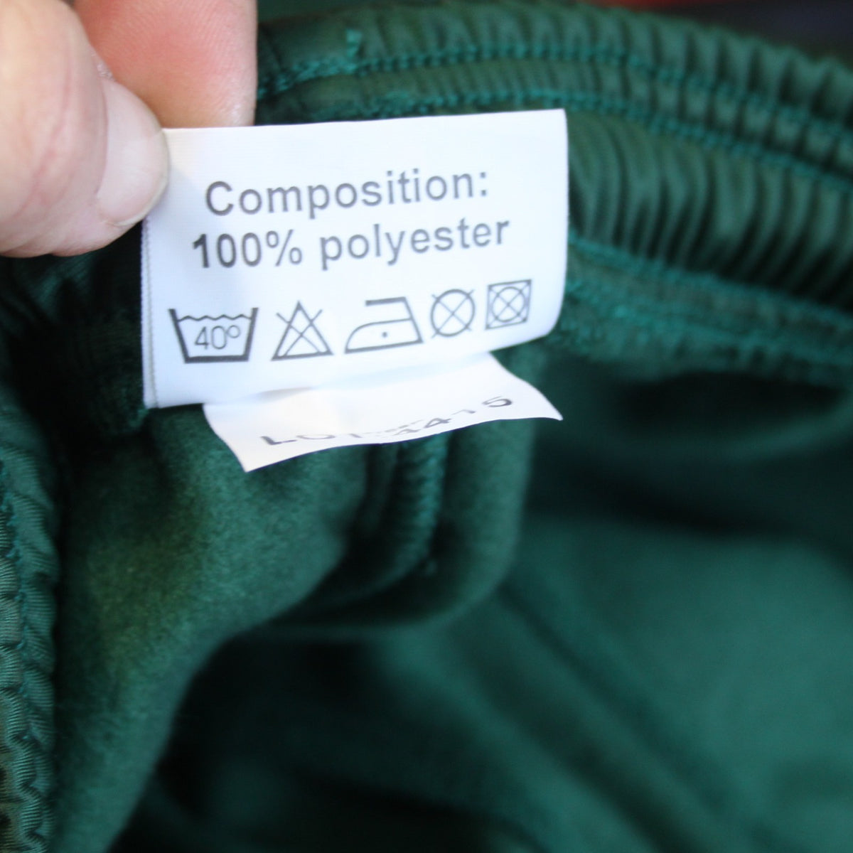 French Army Tracksuit Trousers Jogging Bottoms Green 26" Waist (3896)