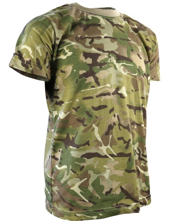 Kids ARMY MTP BTP CAMO T-SHIRT Camouflage Childrens Camo All Sizes KIDS  ARMY 