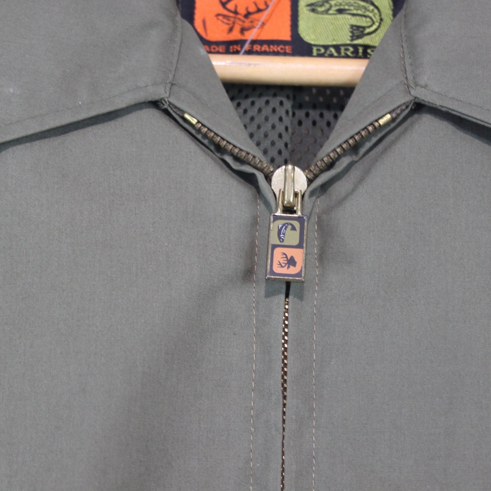 Vintage French Hunting Jacket 34-36" Chest lightweight L'Esquimau (4036)