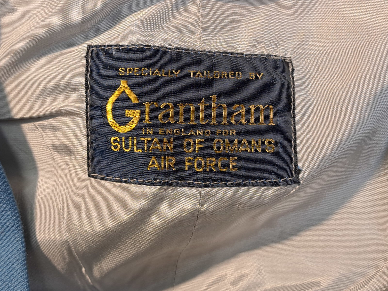 Genuine Surplus Sultan of Oman Airforce 3 Piece Suit 40" (2600)