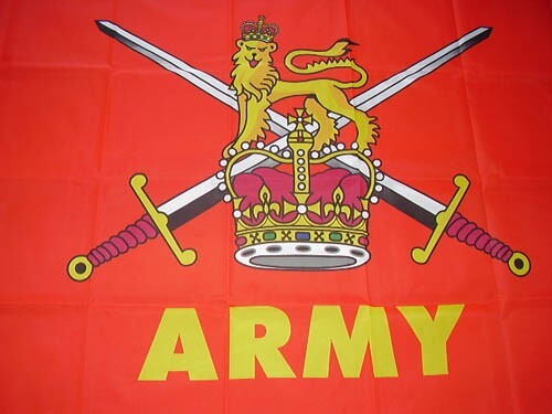 British Army Printed Polyester Flag 5'x3' Regiment Military Armed Force