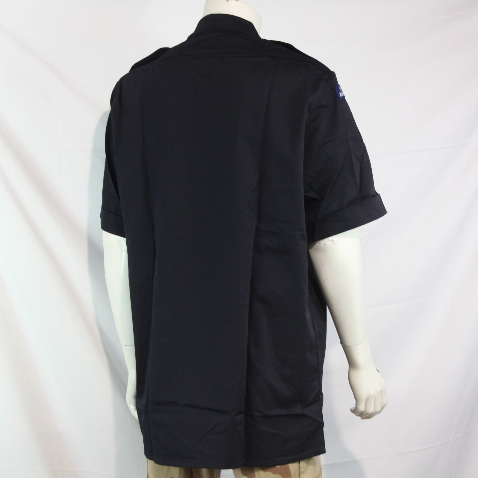 Dutch Marines Shirt Short Sleeve Genuine Surplus Navy 46" (4189)