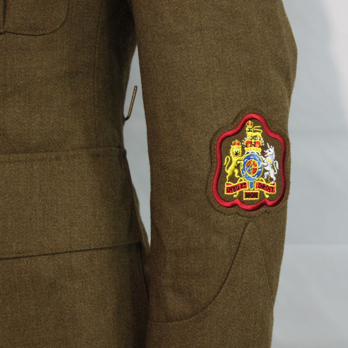 Genuine Surplus British Army Dress Uniform Jacket Tan 36" Chest (3587)
