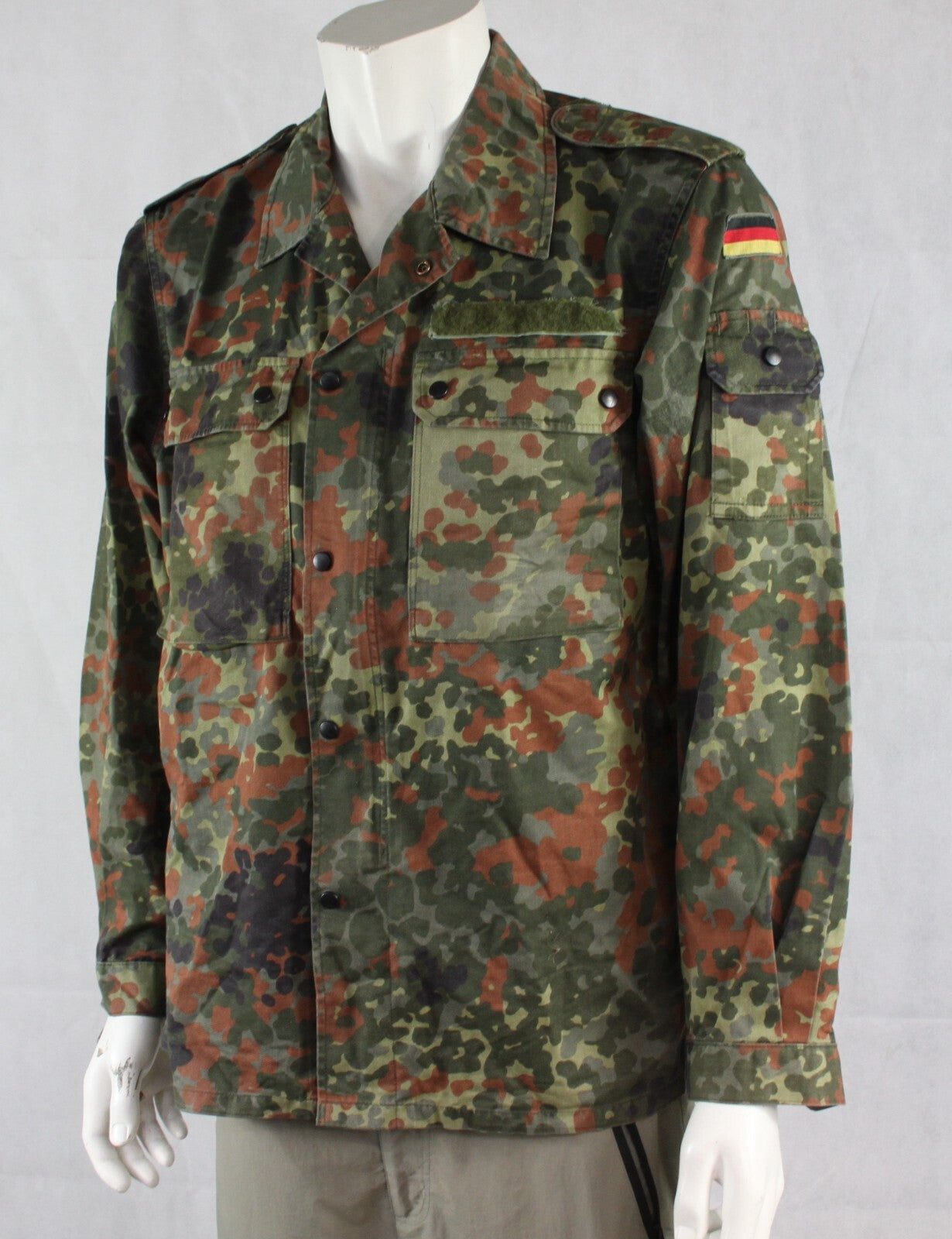 Genuine Surplus German Flektarn Shirt German Army Camouflage Forces Shirt 3306G2
