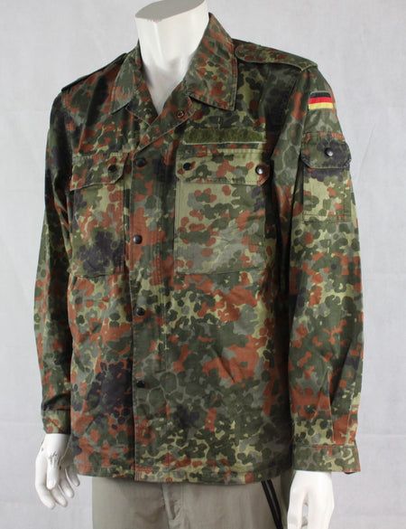 Genuine Surplus German Flektarn Shirt German Army Camouflage Forces Shirt 3306G2