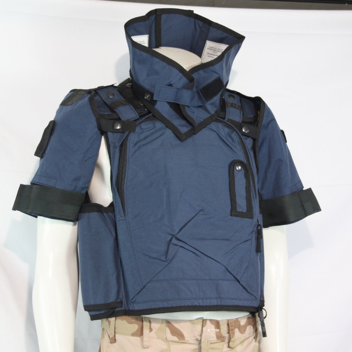 British Military Civilian Body Armour Cover Vest Blue Genuine Surplus 44" (3981)