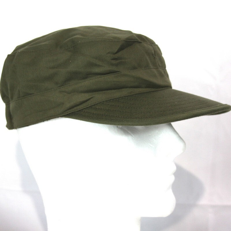 Genuine Surplus Croatian Army Olive Fatigue Cap Peak Hat