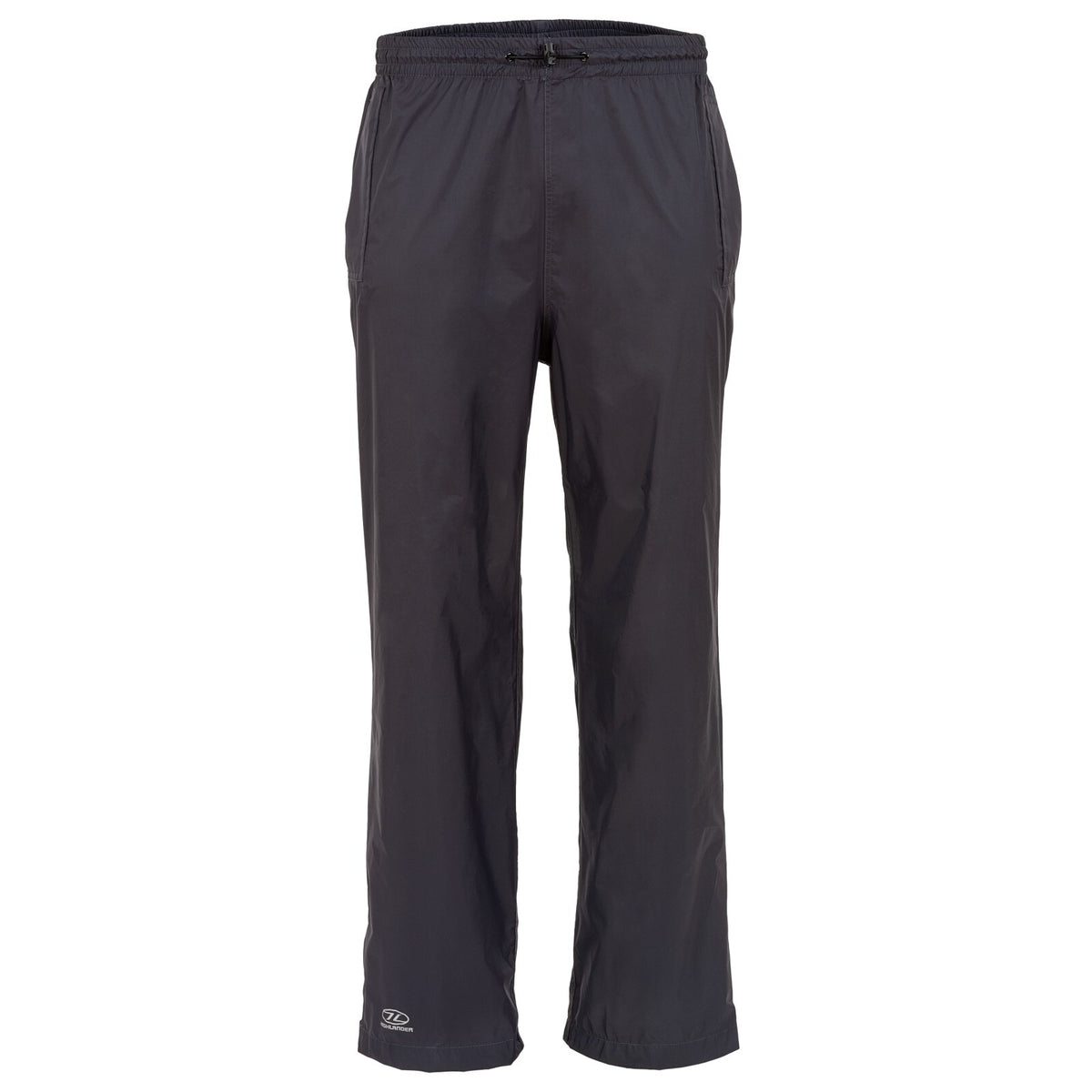 Highlander Stow & Go Black Waterproof Breathable Light Weight Over Trousers