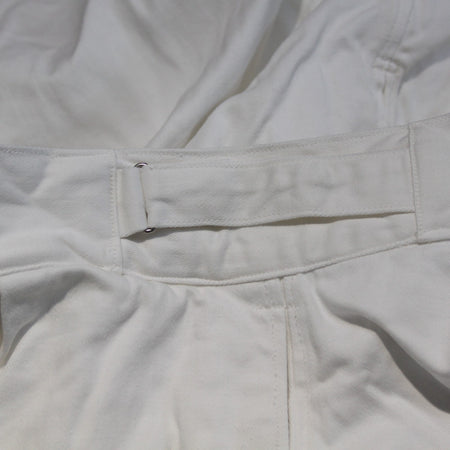 Vintage Genuine Surplus British Tropical Dress White Shorts 38" Waist  (3596)