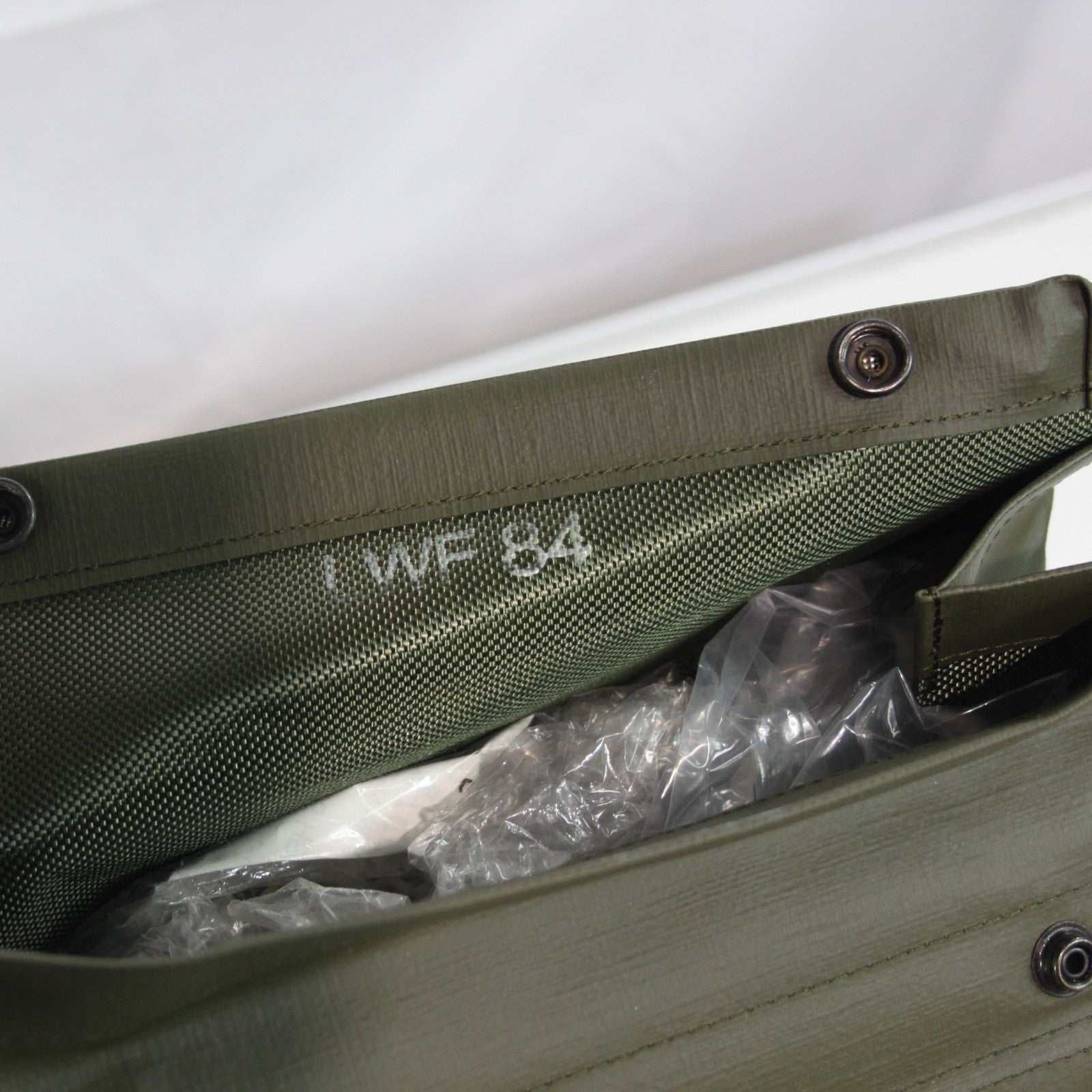 Genuine Surplus Swedish Army Side Bag Waterproof Fabric PVC Small Bag (3406)