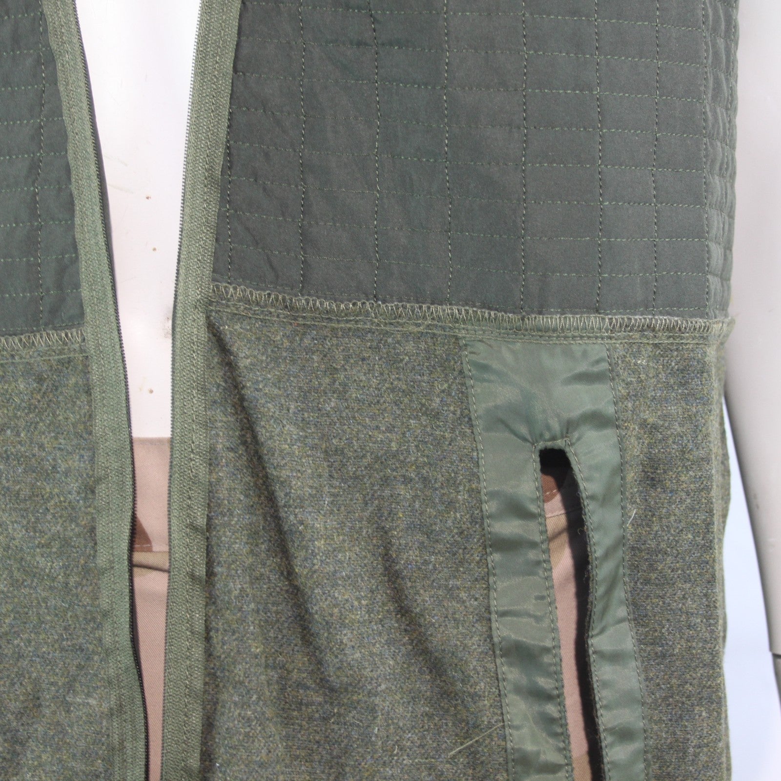 Genuine Surplus Spanish Army Trenchcoat /Jacket Liner Thermal 42" (3719)