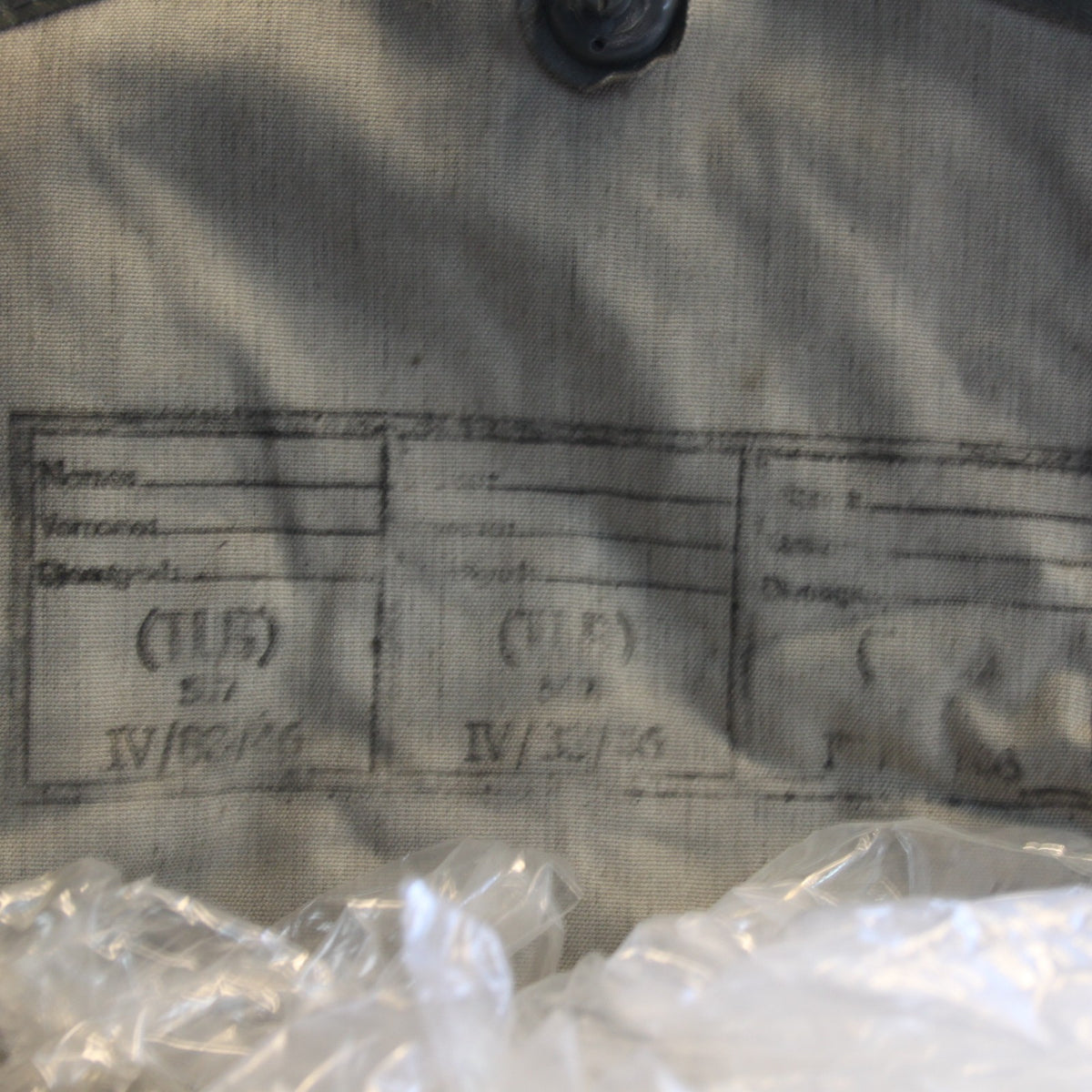 Genuine Surplus Hungarian Army Side Bag Waterproof Fabric PVC Small Bag (3755)