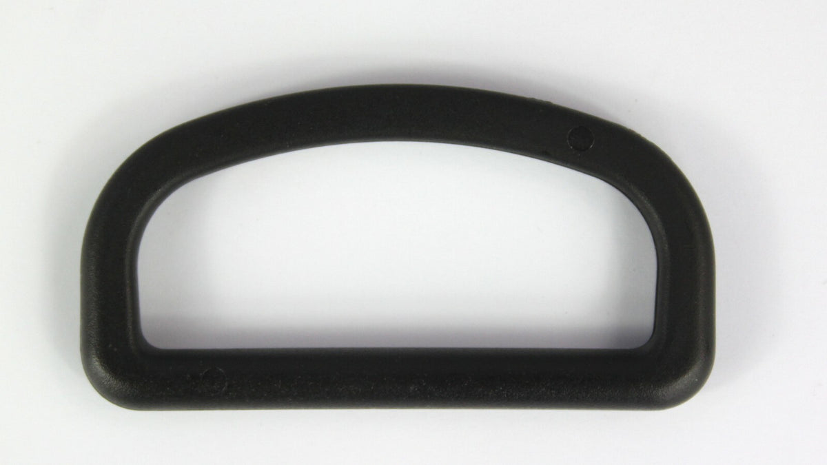 D-Rings Dees Buckles Black Tan Plastic Loops Rucksacks Replacement All Sizes
