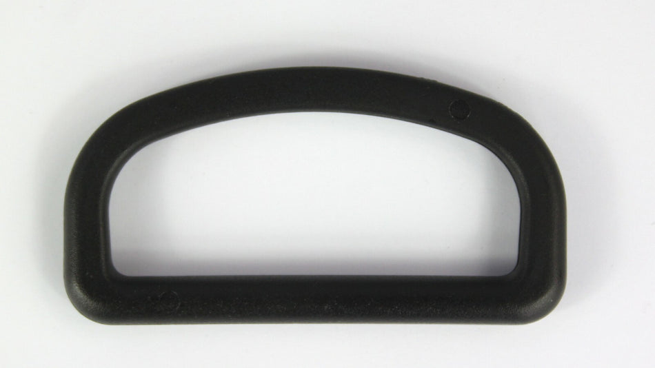 D-Rings Dees Buckles Black Tan Plastic Loops Rucksacks Replacement All Sizes