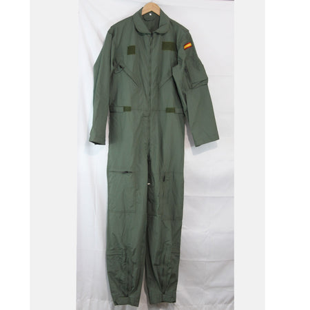 Spanish Airforce Flight Suit Coverall Olive Genuine Surplus 44" Chest (4171)