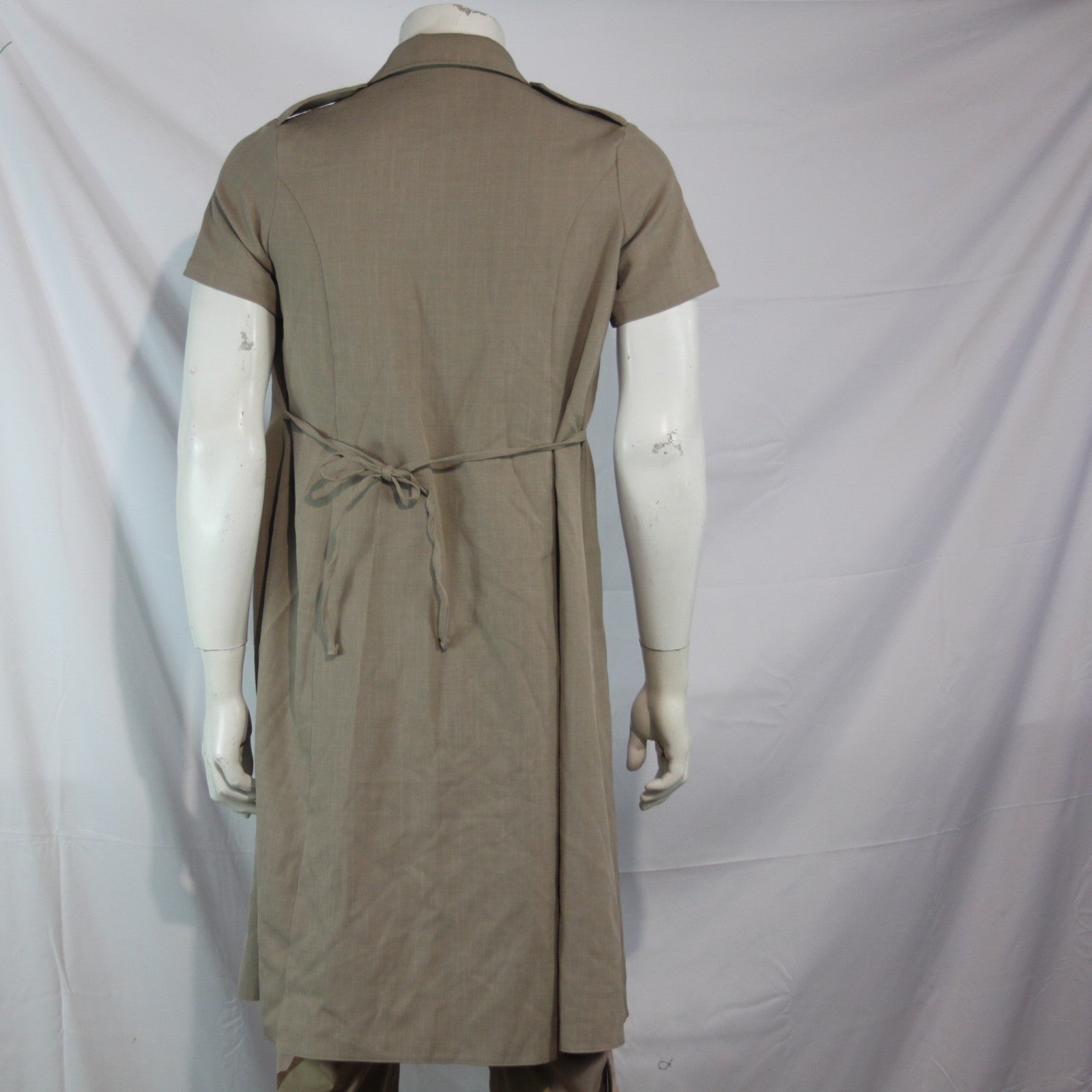 Genuine Surplus British Army Maternity Dress Button Front Sand (3995)