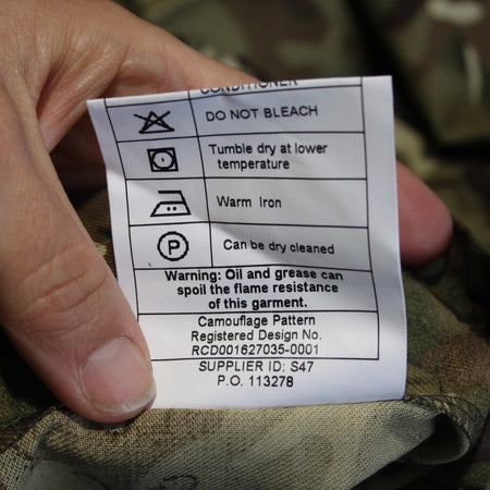 NEW Aircrew FR MTP Combat Jacket British Genuine Surplus 112/44" (4234)