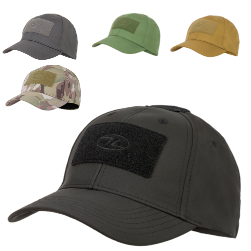Highlander Tactical Baseball Cap Operators Peak Water Resistant All Colours