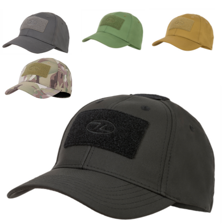 Highlander Tactical Baseball Cap Operators Peak Water Resistant All Colours