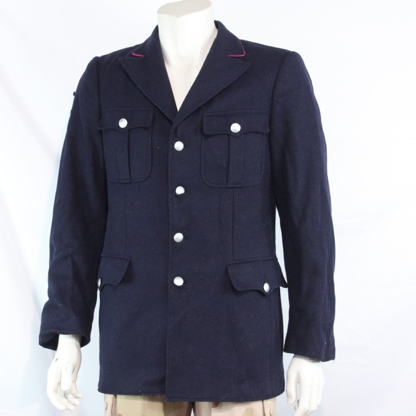 Genuine Surplus German Fire Fighters Dress Jacket Brigade Damaged 36" Chest3616)