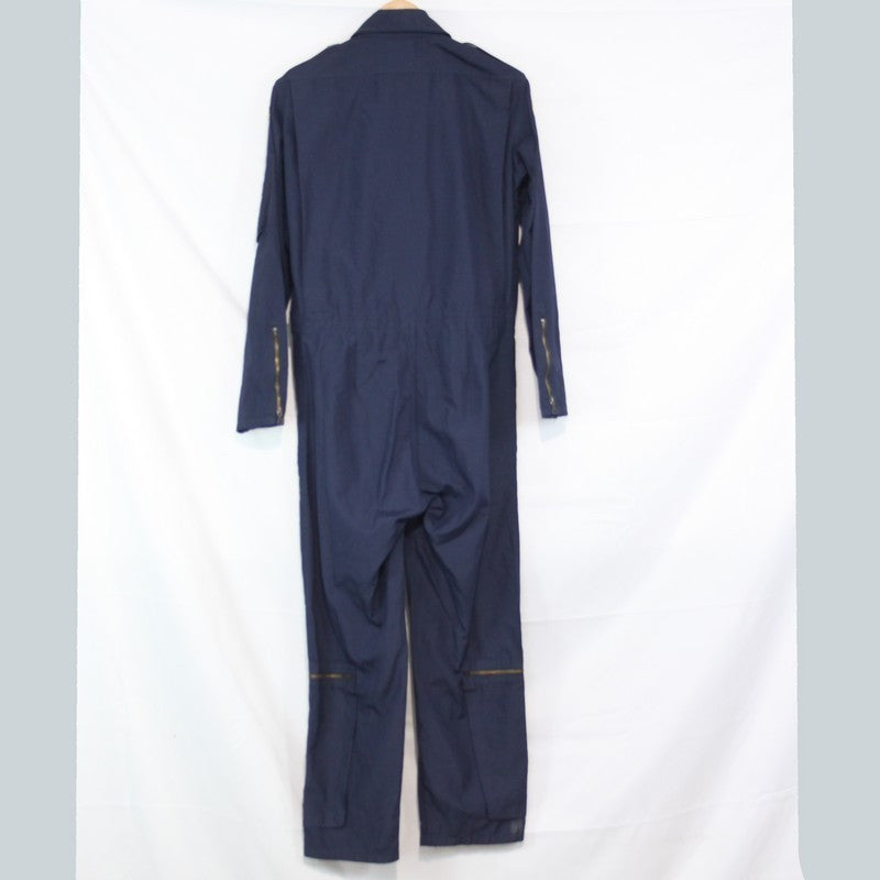 Genuine Surplus German Airforce Flight Suit Overall Navy BLue 36" Chest (3382A)
