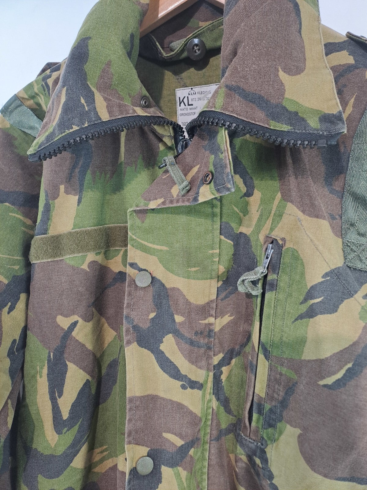 Genuine Surplus Dutch DPM Tank Suit Coverall Overall Tough Camo 40-42" (2578)