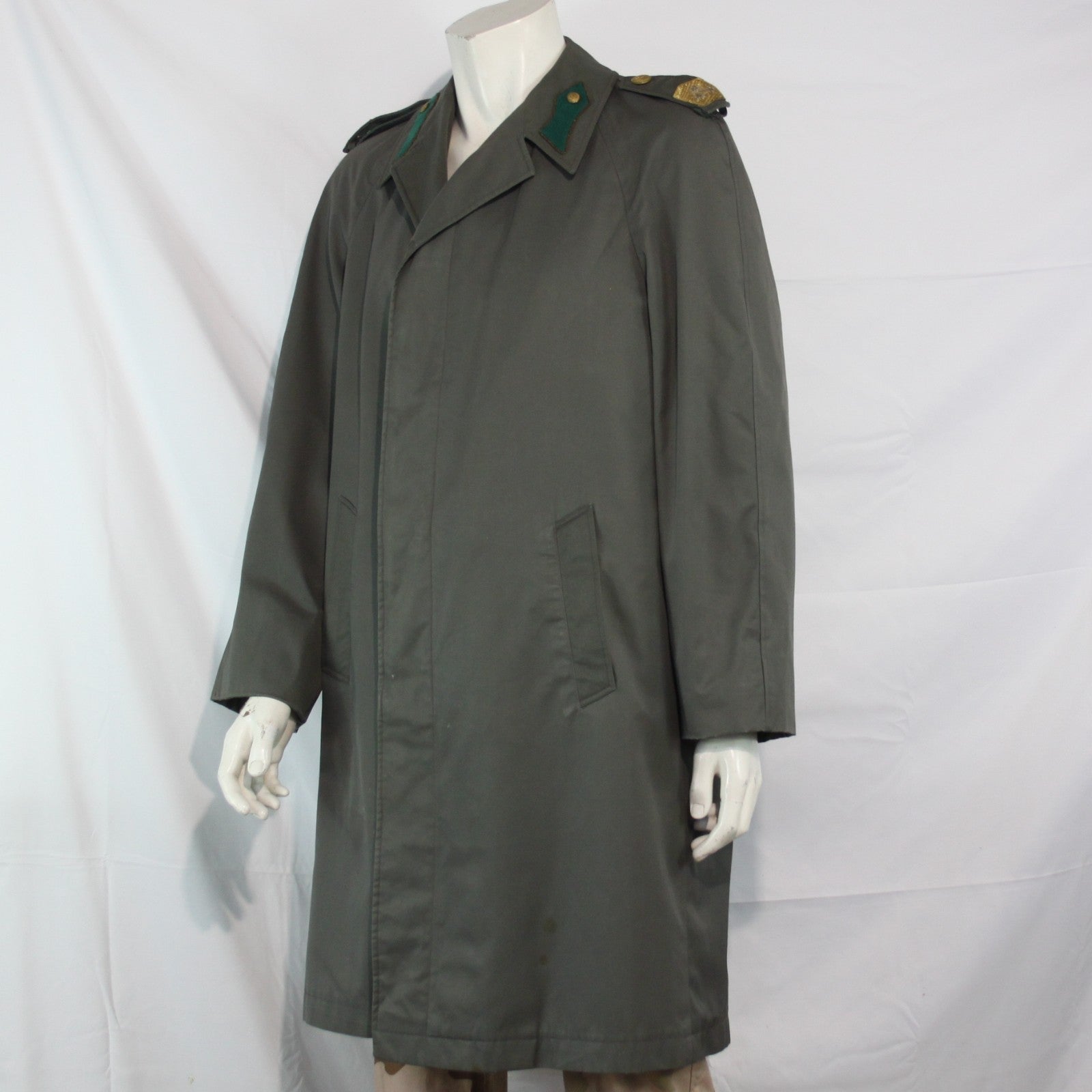Austrian Army Lieutenant General Overcoat Raincoat Genuine Surplus 38-40" (3642)