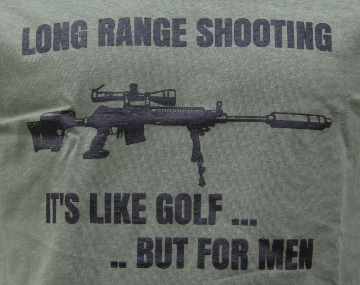Long Range Shooting Exclusive Printed T-Shirt RAF Army Military Forces Tactical 