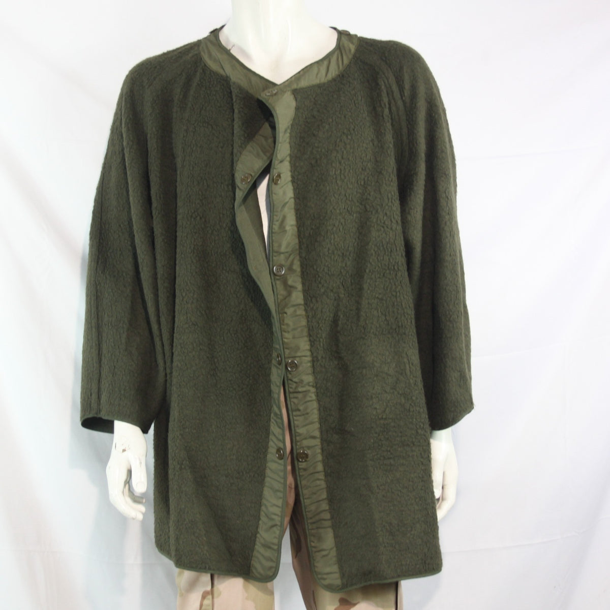 Genuine Surplus Faux Fur French Army Parka Liner Military Thermal 48-50" (3712)