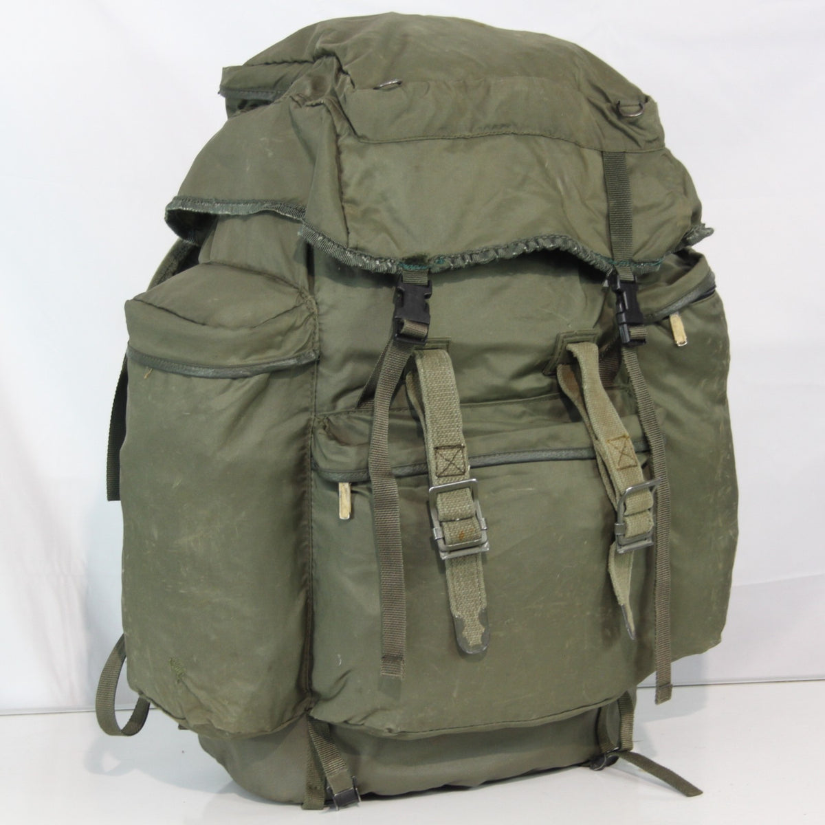 Genuine Surplus Vintage Millet Rucksack Olive Green Repaired (3451)