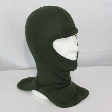 1990sGenuine Surplus French Army Military Balaclava Kermel FR Knitted Olive 3952
