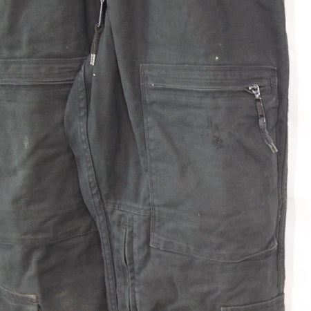 French Army AFV Tanksuit Black Coverall heavyweight Genuine Surplus 38-40"(4174)