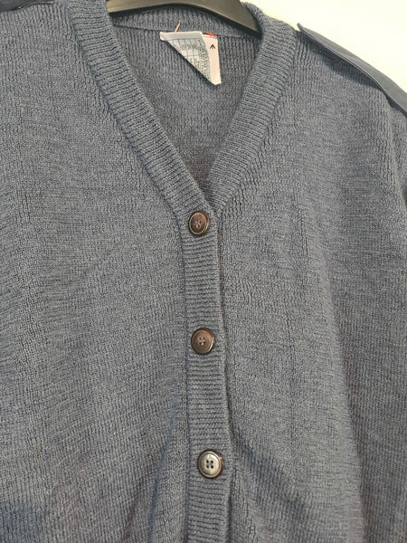 Genuine Surplus British Royal Air Force Cardigan Womens Pockets 32" (1605)