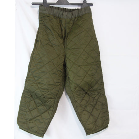 Genuine Surplus Dutch Army Quilted Over-Trouser Liners Thermal Padded (3771)